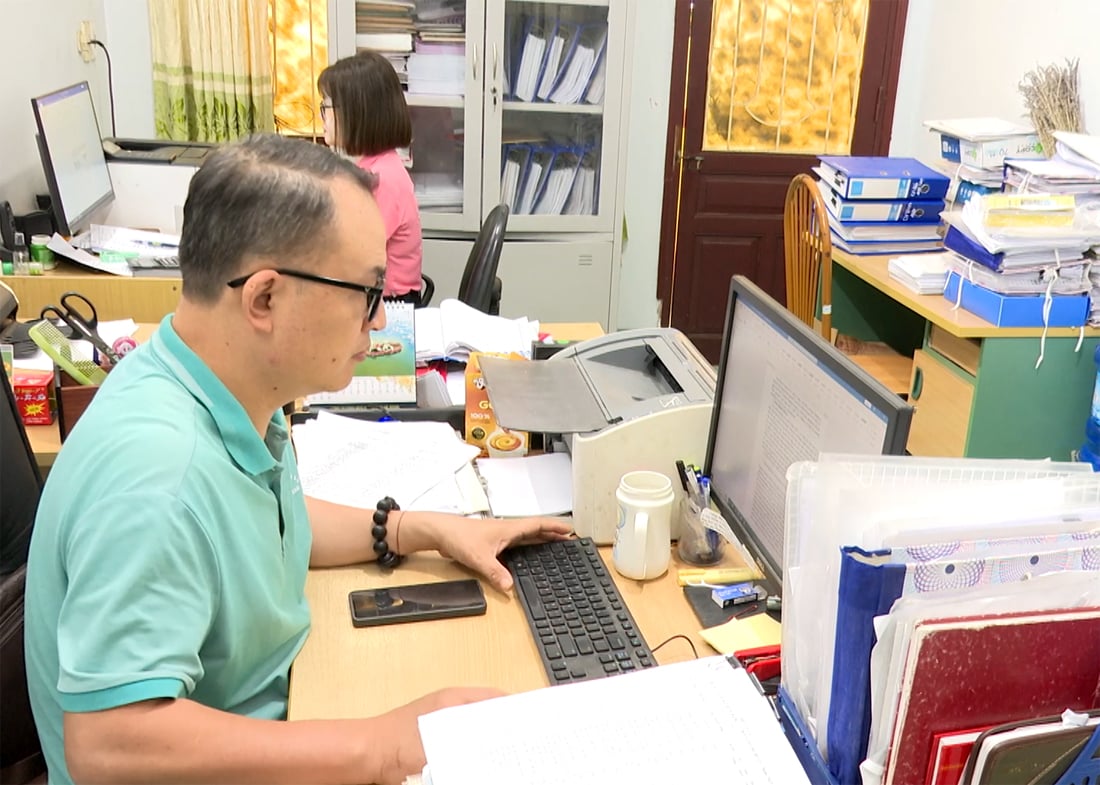 Cán bộ không chuyên trách phường Minh Khai (thành phố Hà Giang).