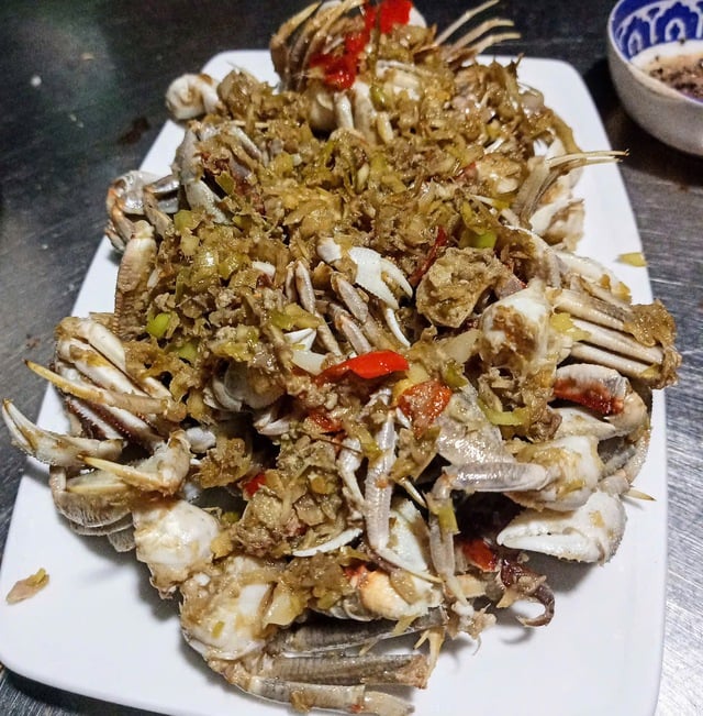 Hương vị quê hương: Thơm thảo còng dầu - Ảnh 1.