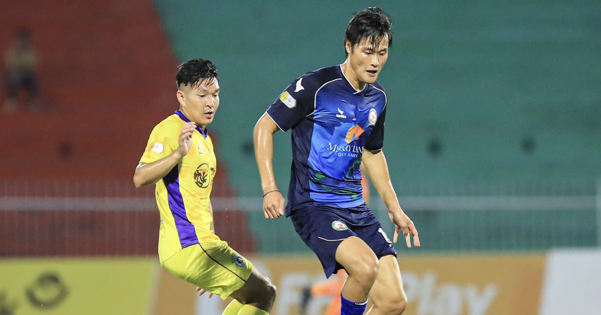Coach Tran Minh Chien continues to not attend the press conference, the future of Binh Dinh Club is uncertain and unclear...
