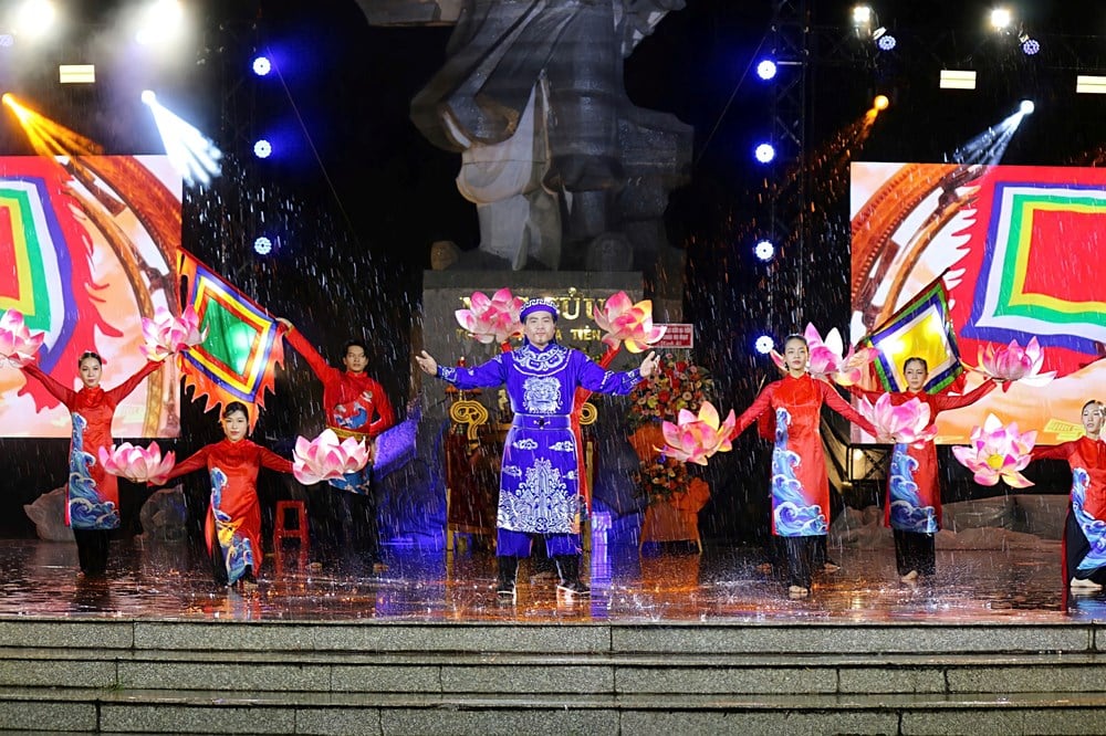 마을의 창시자 막 꾸의 서거 290주년을 기념하는 전통 축제 - 사진 1