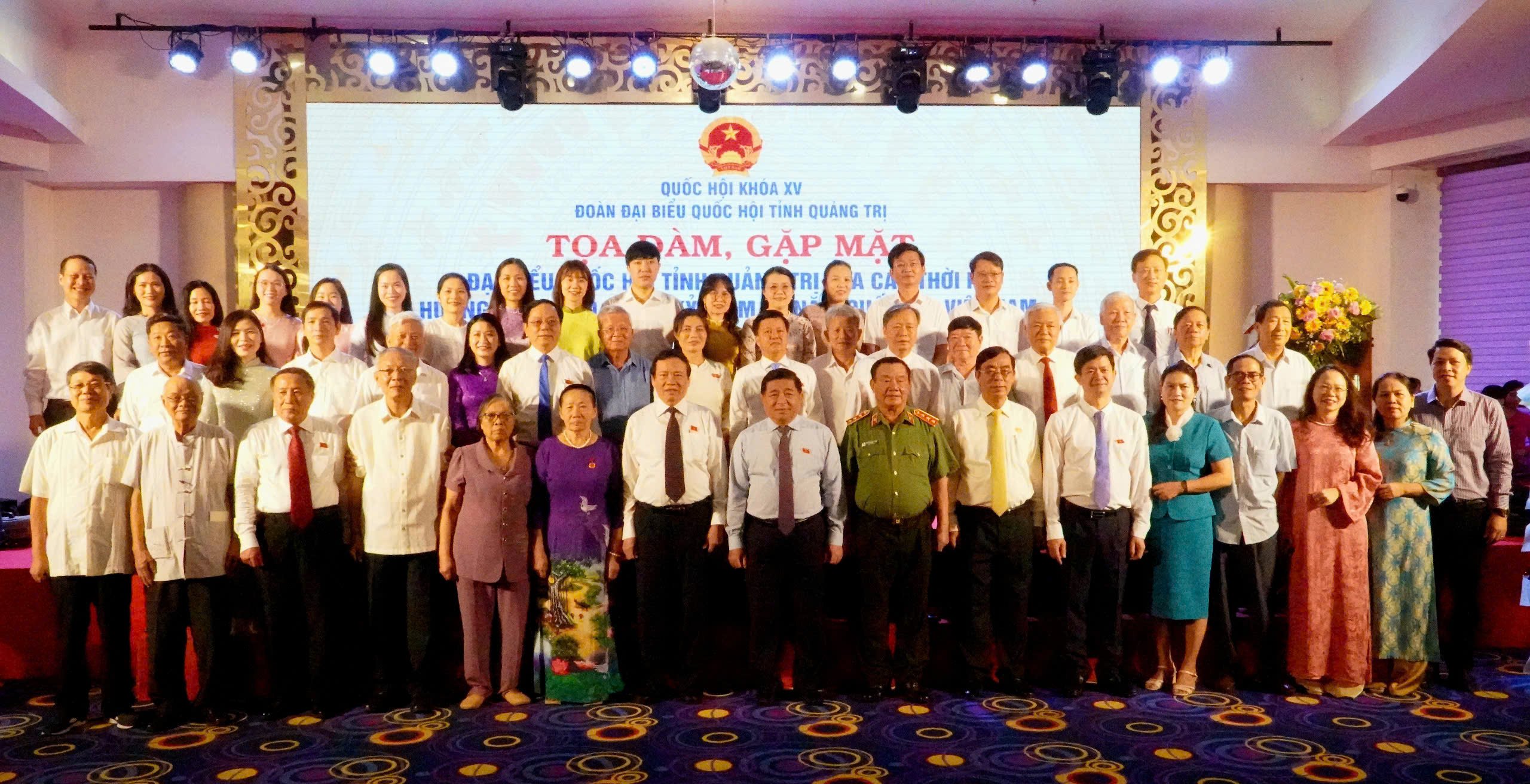 Tọa đàm, gặp mặt đại biểu Quốc hội tỉnh Quảng Trị qua các thời kỳ
