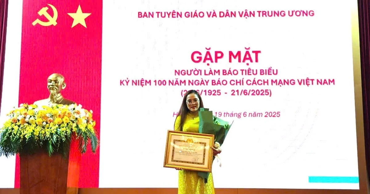 Bắc Kạn: Một nhà báo tiêu biểu được tuyên dương toàn quốc