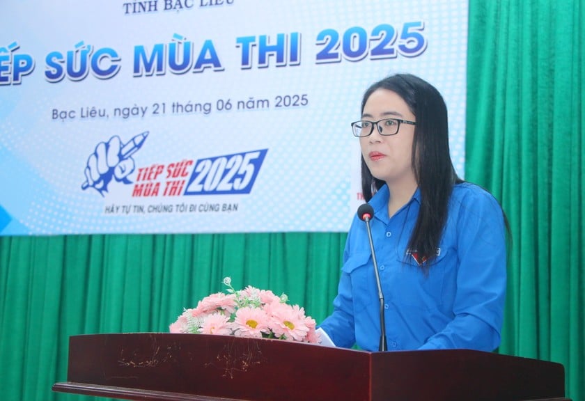 Hàng chục nghìn thanh niên tình nguyện ra quân 'Tiếp sức mùa thi' năm 2025 ảnh 2