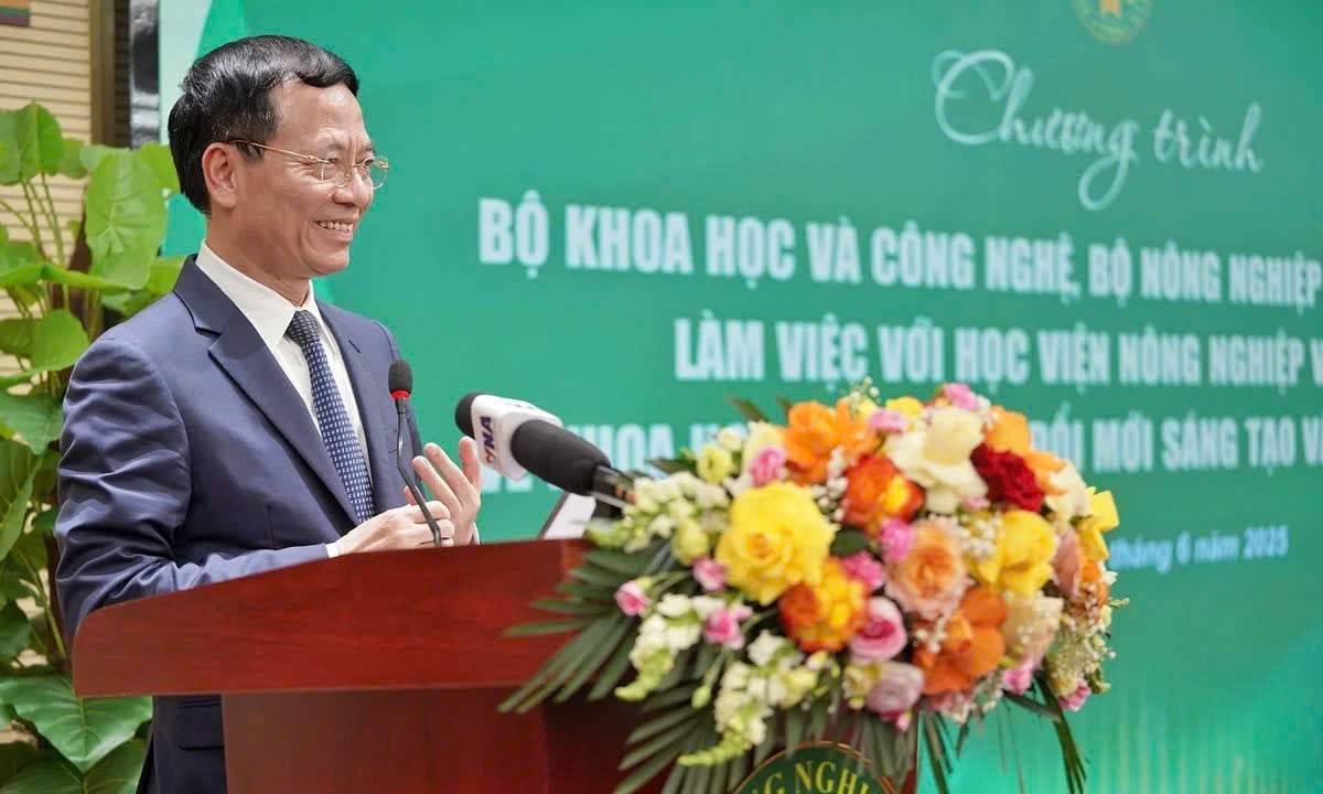 Bộ trưởng Nguyễn Mạnh Hùng “đốt lửa” tinh thần khoán 10 cho khoa học nông nghiệp Việt Nam - Ảnh 2.