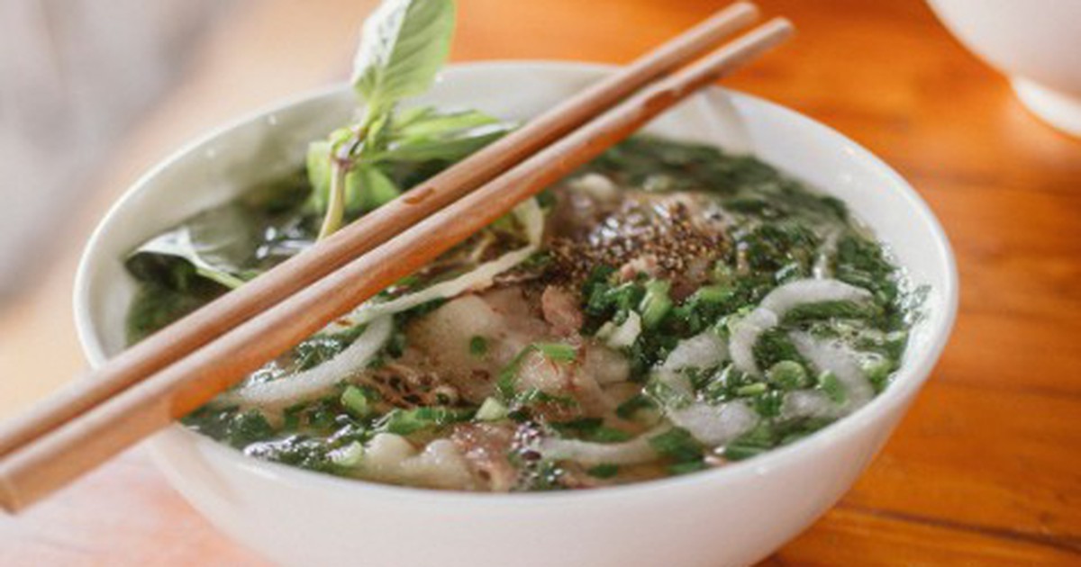 Bất ngờ với lợi ích của loại rau tạo hương vị cho tô phở