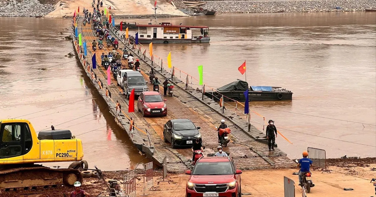 ស្ពានផុងចូវបិទជាបណ្តោះអាសន្ន ដោយសារកម្ពស់ទឹកឡើងខ្ពស់