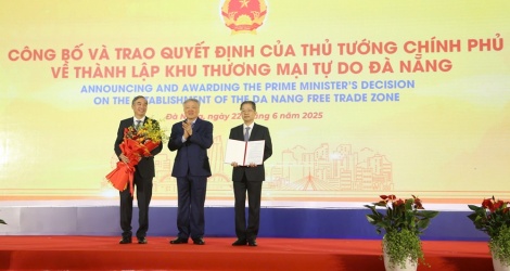 Đà Nẵng công bố Quyết định của Thủ tướng về thành lập Khu thương mại tự do