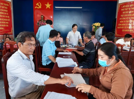 ទីប្រជុំជន Trang Bang បង់សំណងដំណាក់កាលដំបូង និងការគាំទ្រសម្រាប់ការបោសសំអាតទីតាំងគម្រោងផ្លូវល្បឿនលឿន
