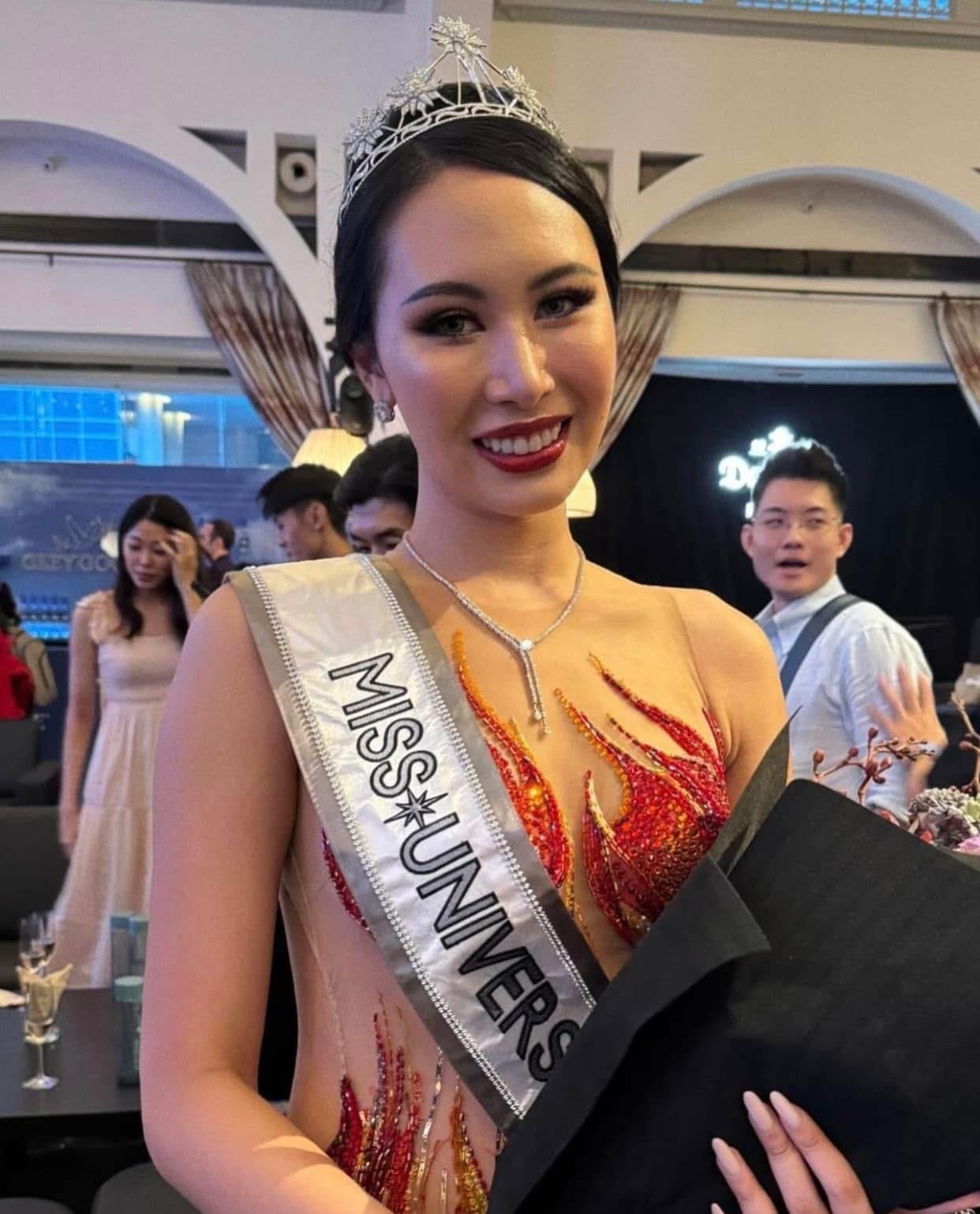 Hoa hậu Hoàn vũ và 7 hoa hậu đăng quang khi mặc váy của một nhà thiết kế - 8