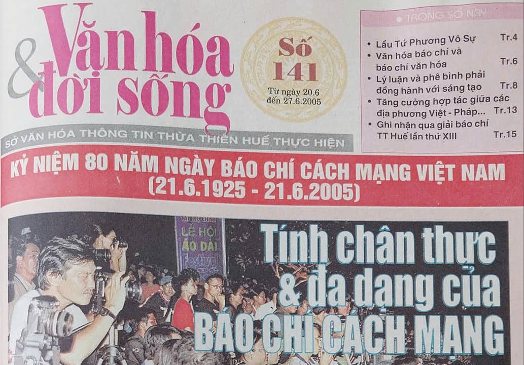 Một thời làm báo văn hóa & đời sống