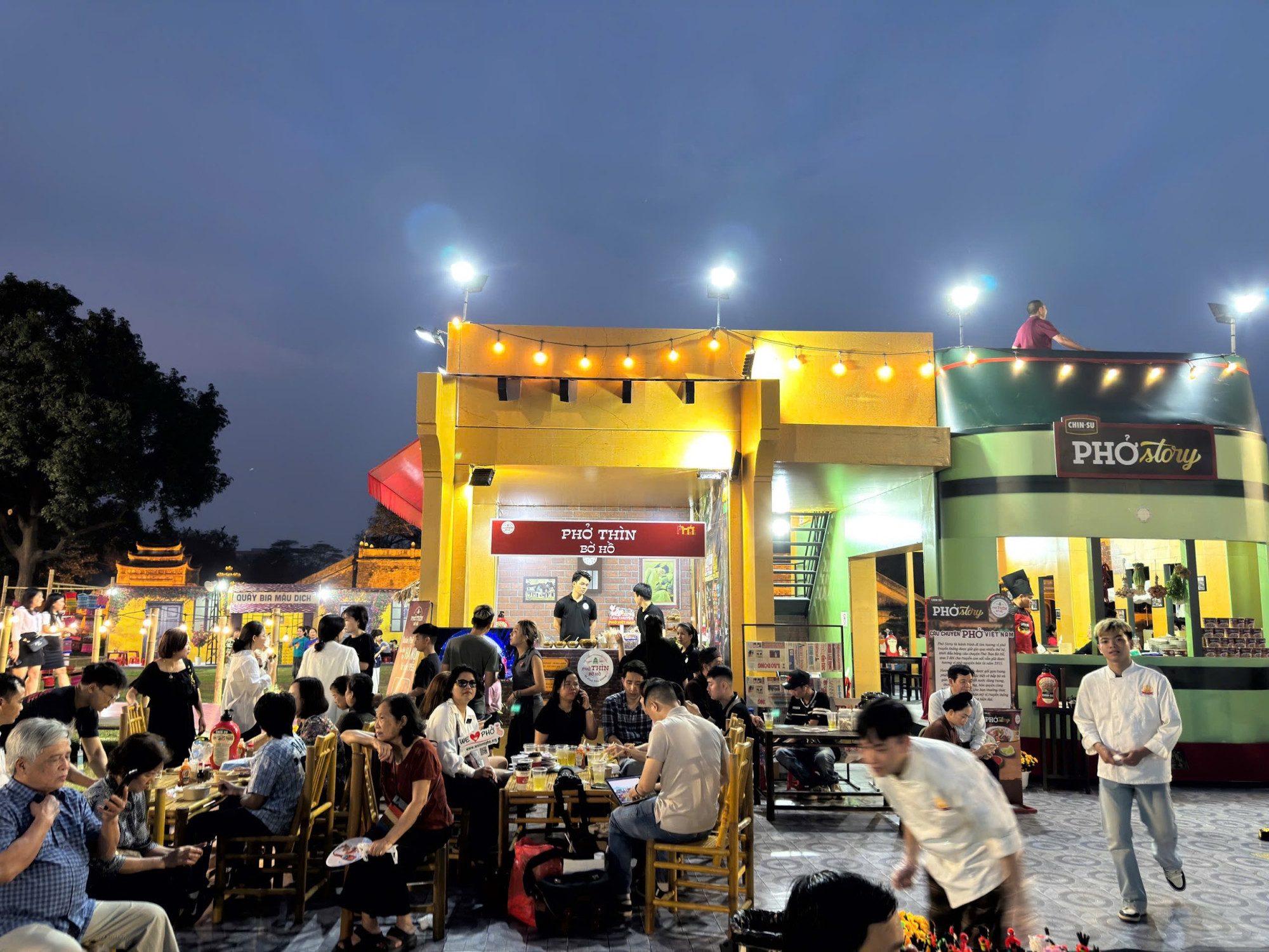 1000 tô phở từ Phở Story được phục vụ thực khách trong suốt 3 ngày tại Festival Phở 2025 - Ảnh: Masan Group