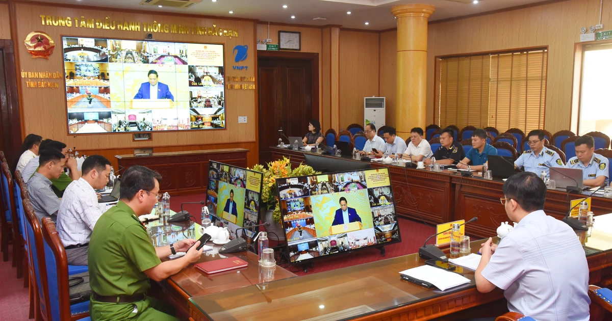 Hội nghị trực tuyến toàn quốc về công tác chống buôn lậu, gian lận thương mại