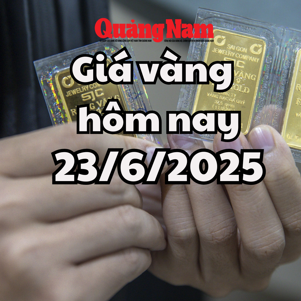 Giá vàng hôm nay 23 6 2025 Giá vàng trong nước bình chân trong khi vàng thế giới đỏ lòm