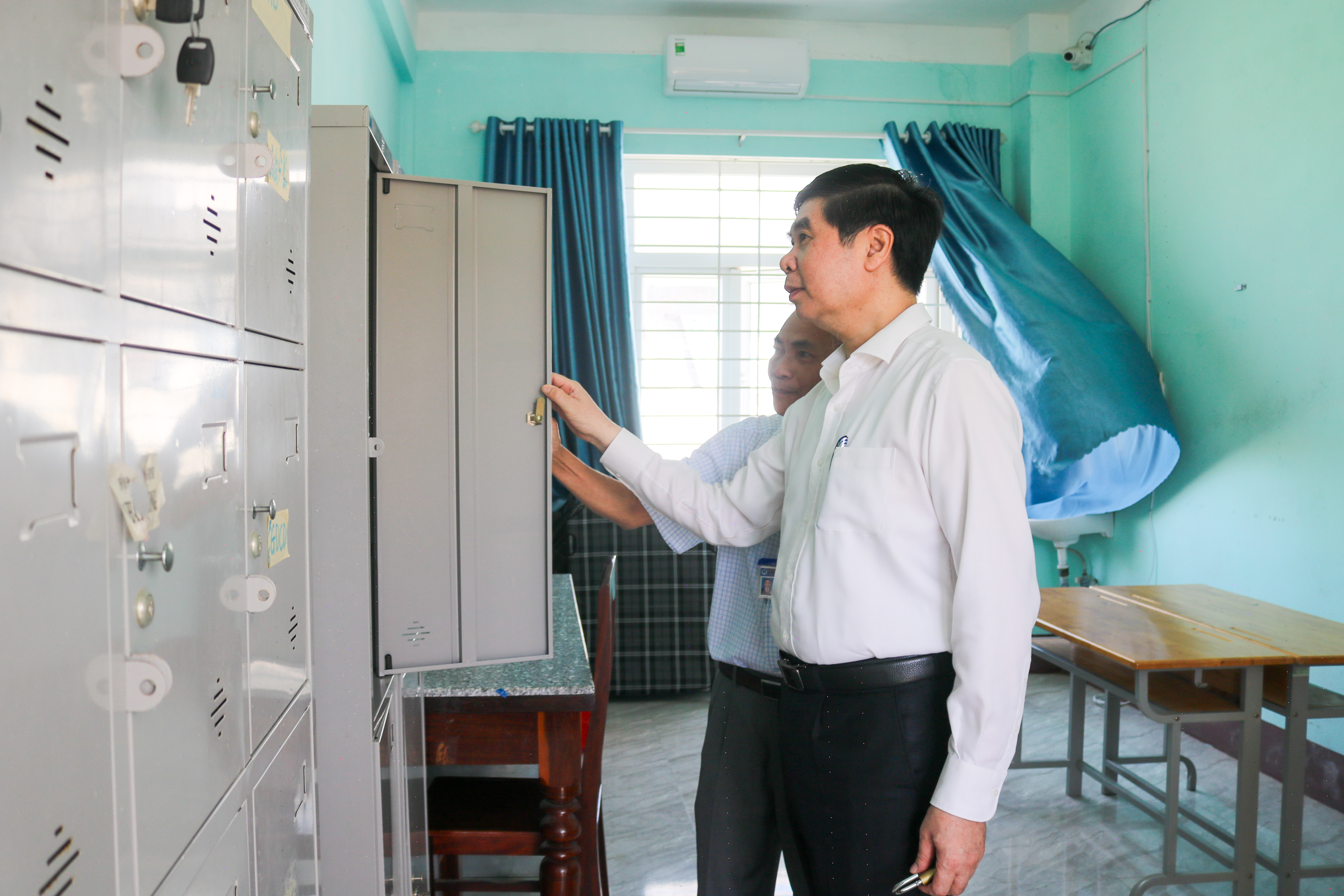 Phó Chủ tịch UBND tỉnh Lâm Hải Giang kiểm tra công tác chuẩn bị Kỳ thi tốt nghiệp THPT năm 2025 trên địa bàn tỉnh