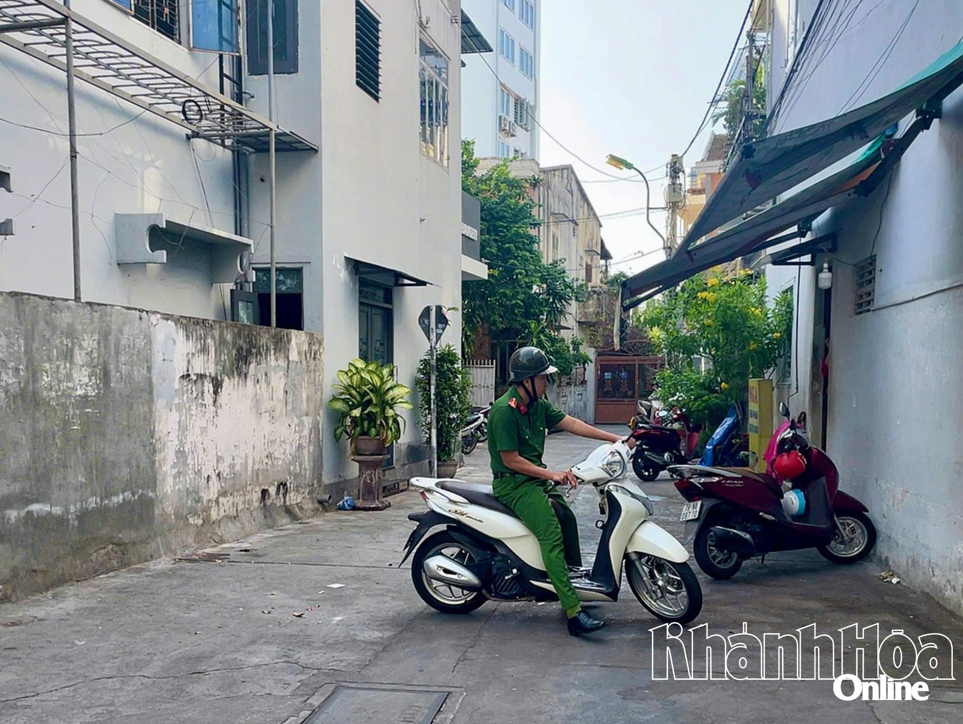 Hẻm 191 đường Nguyễn Thị Minh Khai.