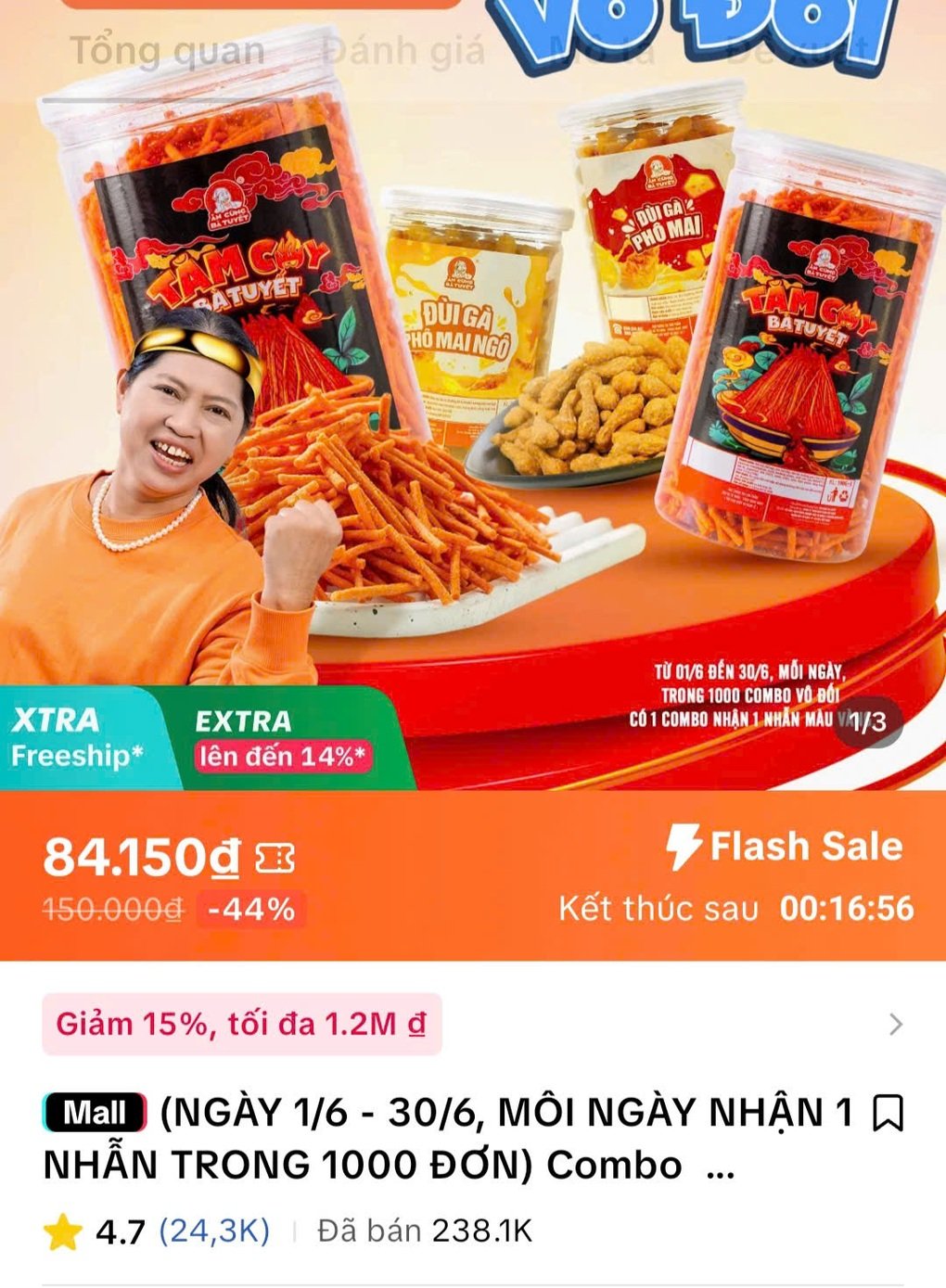 “Ăn Cùng Bà Tuyết: Những món quà vặt chốt trăm nghìn đơn trên chợ mạng - 1