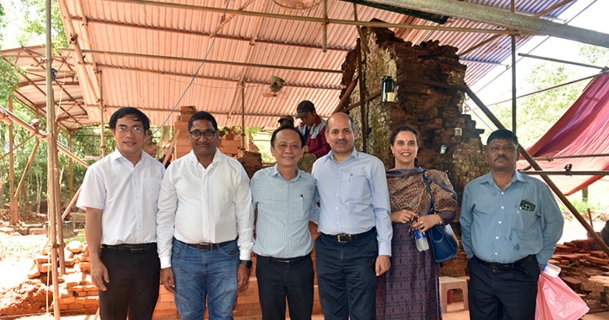ឯកអគ្គរដ្ឋទូតឥណ្ឌាវាយតម្លៃខ្ពស់ចំពោះកិច្ចសហប្រតិបត្តិការក្នុងការថែរក្សាប្រាសាទ My Son