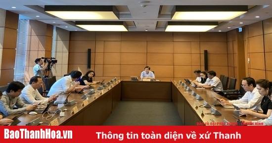 Đoàn ĐBQH Thanh Hóa tham gia góp ý đối với 3 dự án Luật