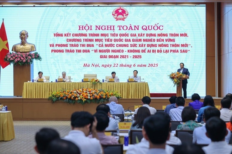 Thủ tướng chủ trì Hội nghị trực tuyến toàn quốc tổng kết Chương trình Mục tiêu quốc gia xây dựng nông thôn mới vào ngày 22/6