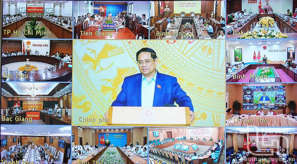 Kết luận Hội nghị, Thủ tướng Chính phủ Phạm Minh Chính