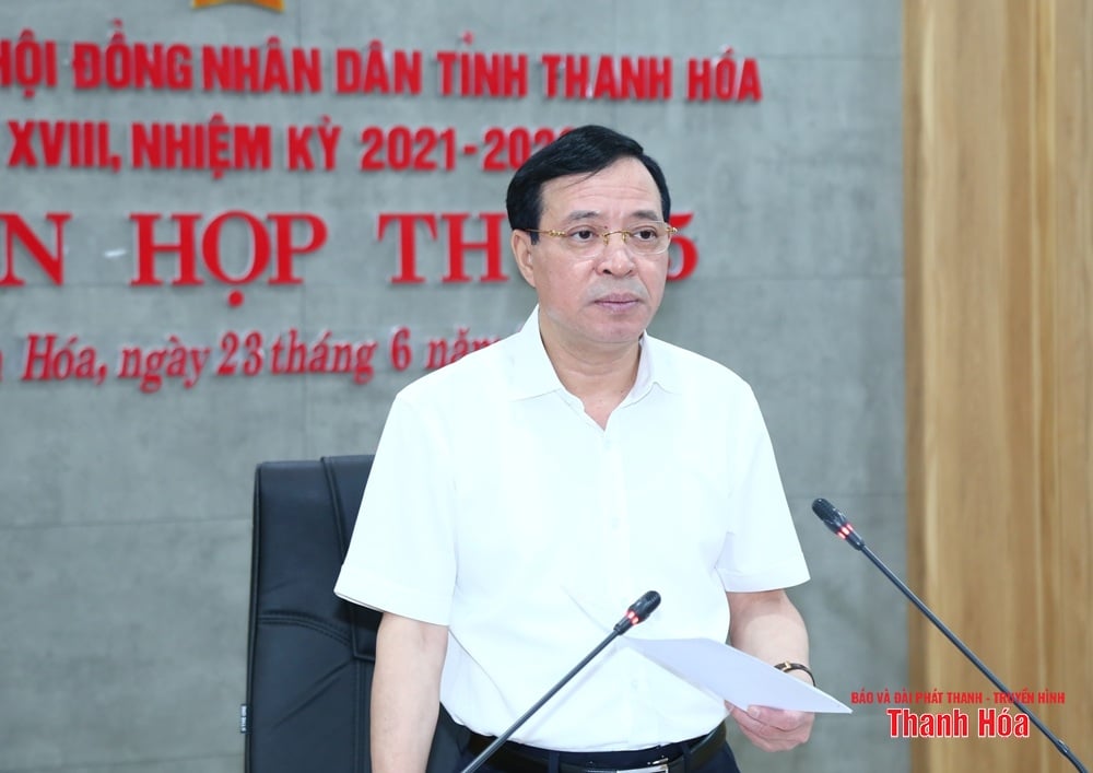 พรุ่งนี้ (24 มิ.ย.) สภาประชาชนจังหวัดทัญฮว้าจะประชุมสมัยที่ 30