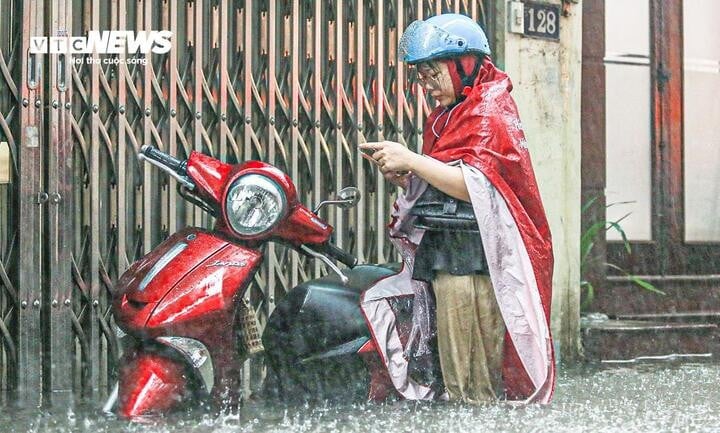 Weather forecast for June 24, the North continues to receive rain. (Illustration photo: Dac Huy)
