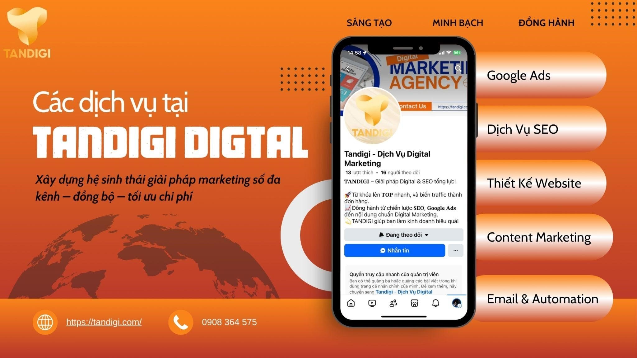 TANDIGI - ដំណោះស្រាយ SEO ដ៏ទូលំទូលាយជួយអាជីវកម្មបំបែកនៅលើ Google