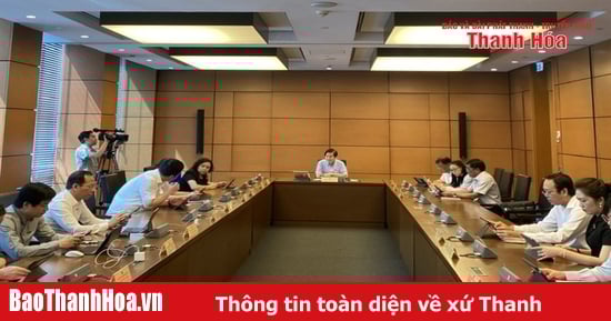 Đoàn ĐBQH Thanh Hóa tham gia góp ý về các dự án Luật