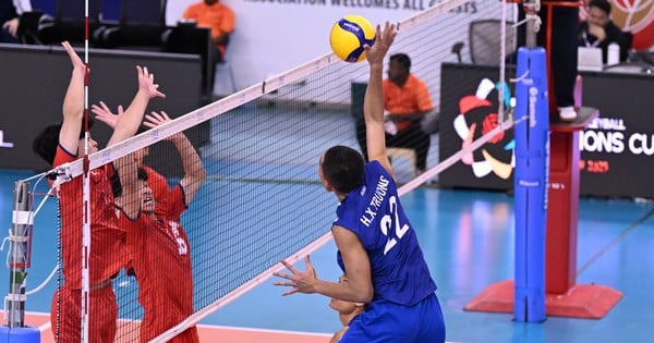 Vietnam men's volleyball team ranked 8th at AVC Nations Cup