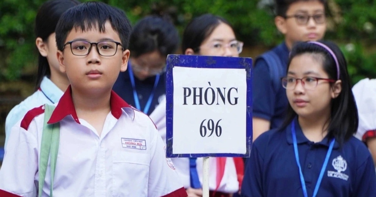 សាលា Tran Dai Nghia ប្រកាស​ពិន្ទុ​ចូល​រៀន​ថ្នាក់​ទី​៦៖ ពិន្ទុ​គោល​ខ្ពស់​មិន​ធ្លាប់​មាន​ពី​មុន​មក