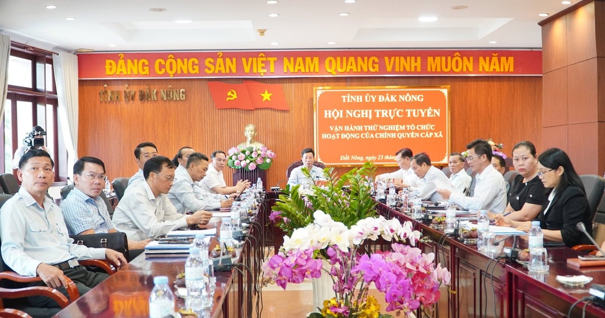 រូបភាពនៃប្រតិបត្តិការសាកល្បងនៃការរៀបចំសកម្មភាពរដ្ឋាភិបាលសហគមន៍នៅខេត្ត Lam Dong (ថ្មី)