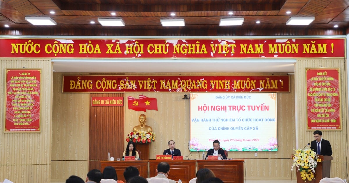 Kien Duc សាកល្បងរដ្ឋាភិបាលថ្នាក់ឃុំថ្មី។
