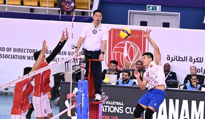 Bóng chuyền nam Việt Nam thất bại đầy tiếc nuối trước Indonesia tại AVC Nations Cup- Ảnh 5.
