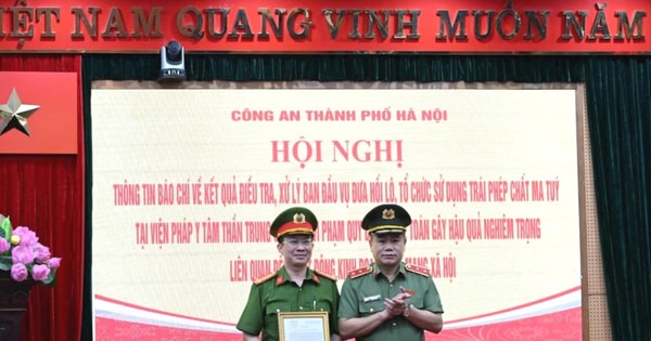 Bí thư Thành ủy Bùi Thị Minh Hoài gửi Thư khen Công an thành phố Hà Nội