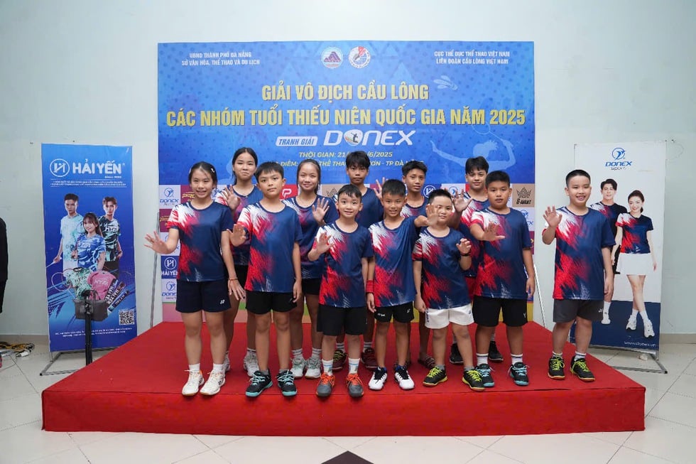 ‘Đãi cát tìm vàng’ ở giải cầu lông các nhóm tuổi thiếu niên quốc gia - Ảnh 1.