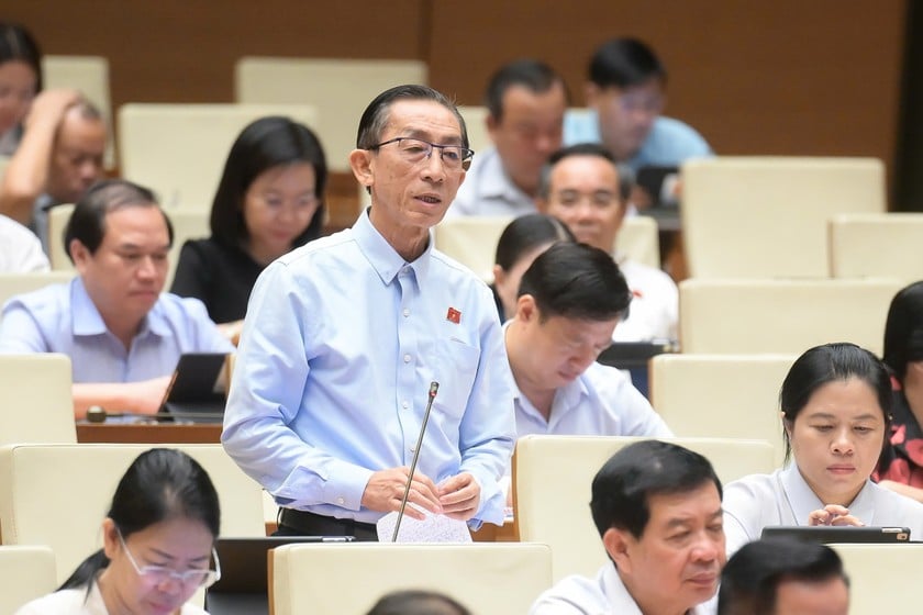 Đại biểu Trần Hoàng Ngân. (Ảnh: Cổng TTĐTQH)