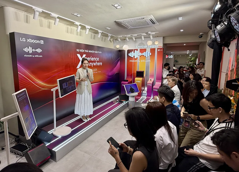 LG Electronics Vietnam presentó nuevos productos en la ciudad de Ho Chi Minh.