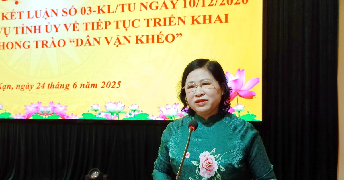 Bắc Kạn: Biểu dương 39 tập thể, 08 cá nhân điển hình "Dân vận khéo" giai đoạn 2021 - 2025