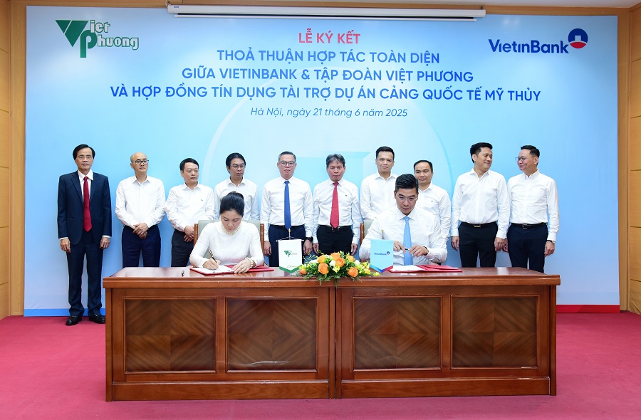 ធនាគារ VietinBank និងក្រុមហ៊ុន Viet Phuong Investment Group Joint Stock Company សហការយ៉ាងទូលំទូលាយ