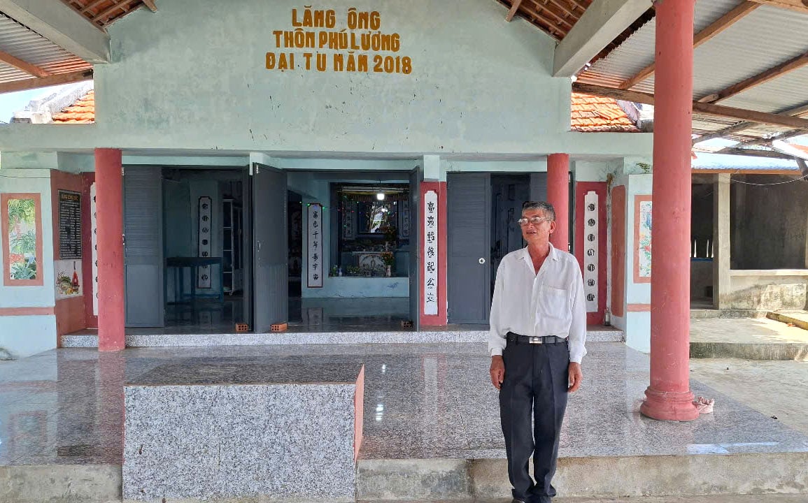 Lăng Phú Lương, xã An Ninh Đông (huyện Tuy An). Ảnh MẠNH HOÀI NAM
