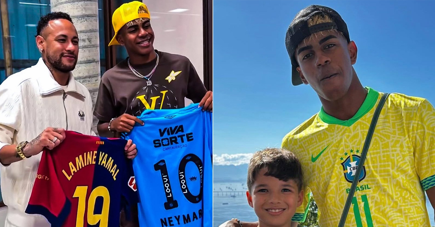 Lamine Yamal ទៅលេង Neymar លេងបាល់ទាត់នៅអនាធិបតេយ្យដ៏ធំបំផុតរបស់ប្រទេសប្រេស៊ីល