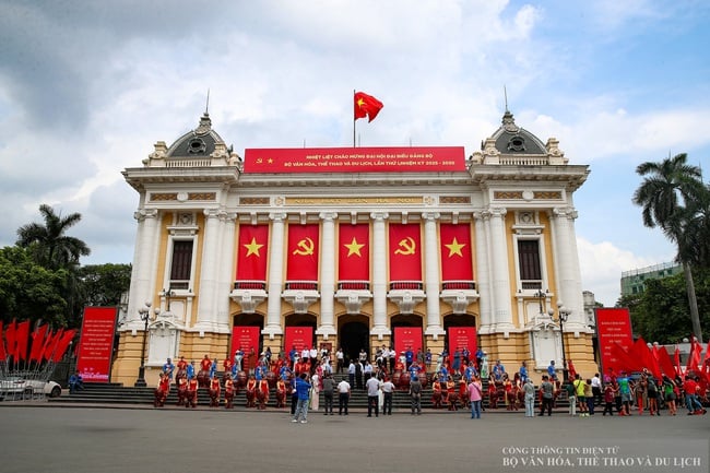 Tổng duyệt Đại hội Đảng bộ Bộ Văn hoá, Thể thao và Du lịch - Ảnh 1.