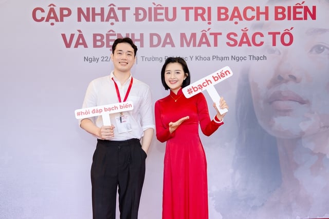 Á vương 1 Nam vương Việt Nam đồng hành với bệnh nhân bạch biến- Ảnh 1.