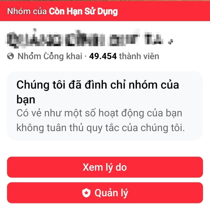 Hàng loạt group Facebook "bay màu" không rõ lý do- Ảnh 1.