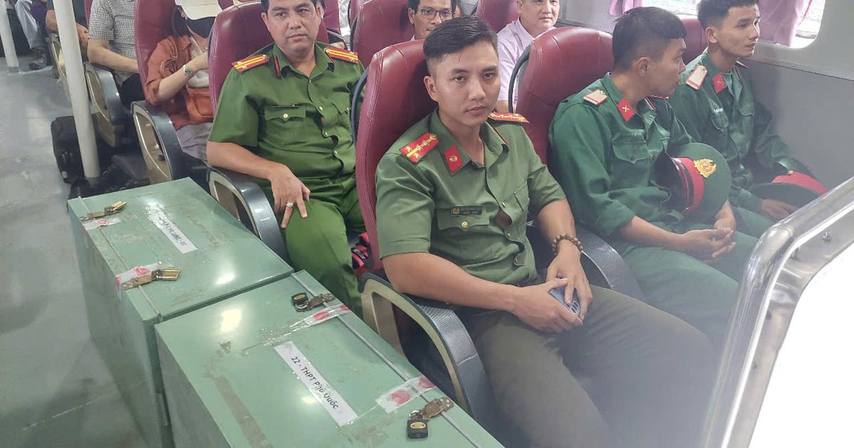 ការប្រឡងសញ្ញាបត្រមធ្យមសិក្សាទុតិយភូមិឆ្នាំ 2025៖ ឆ្លងសមុទ្រចម្ងាយជាង 120 គីឡូម៉ែត្រនាំយកការប្រឡងទៅកោះ Phu Quoc
