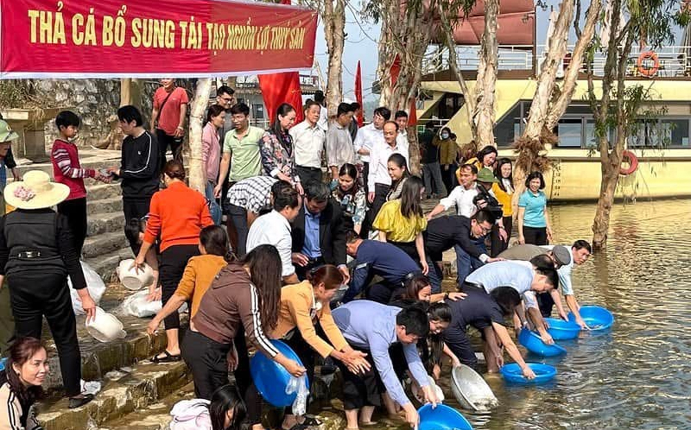 Đánh thức “mỏ vàng xanh” hồ Thác