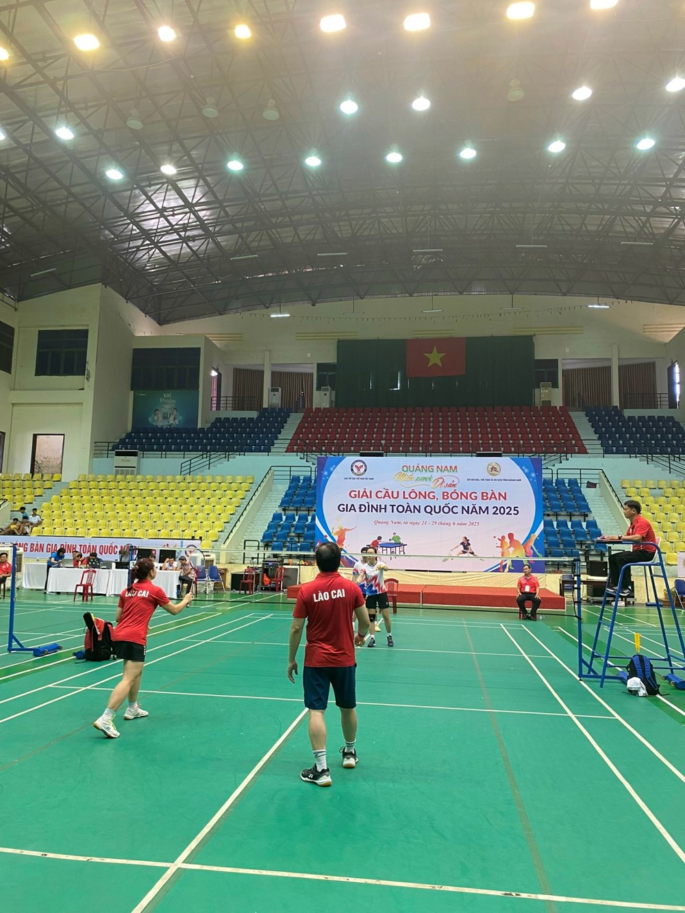 Khai mạc Giải vô địch cầu lông, bóng bàn gia đình toàn quốc