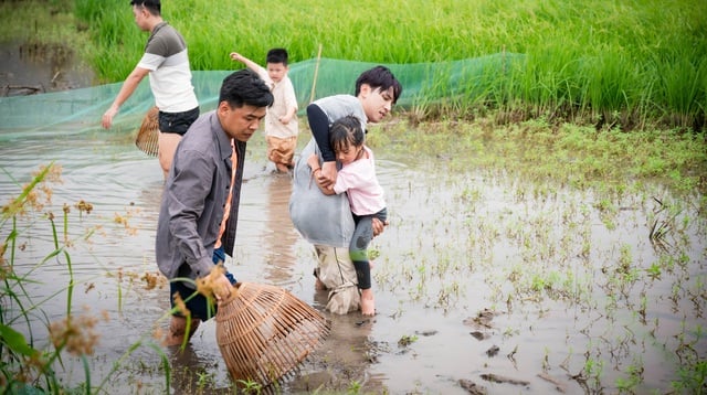 Trung Ruồi, Duy Hưng, Thái Hòa, Neko Lê làm nông dân, dạy con về lòng biết ơn- Ảnh 4.
