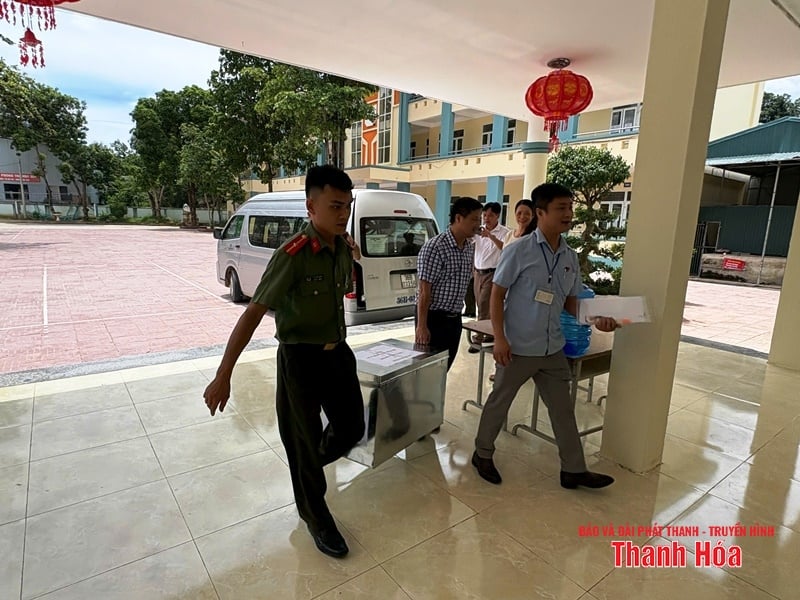 The 2025 High School Graduation Exam was safely transported to all testing locations in the province.