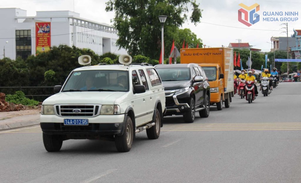 BHXH huyện Đầm Hà phối hợp cùng một số đơn vị ra quân Thực hiện 